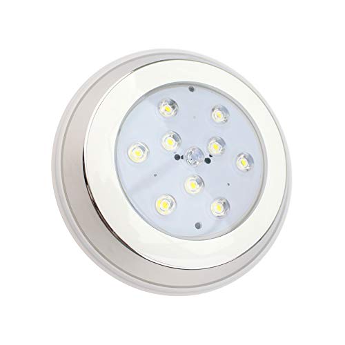 LEDKIA LIGHTING Foco Piscina LED Superficie Inox 12V AC/DC 9W