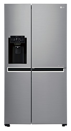 LG Electronics GSJ 760 PZUZ Side by Side - Frigorífico lateral (A++, 376 kWh/año, 179 cm, 405 L, 196 partes, acero, total No Frost)