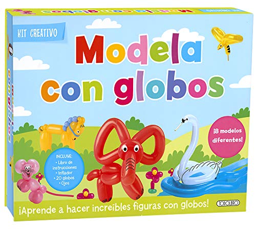 Modela con globos (Kit creativo)