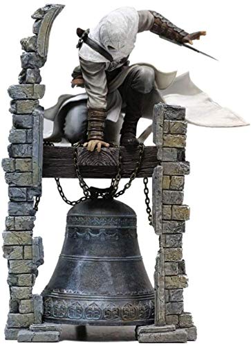 Modelo de Anime Personajes Recuerdo Adorno Coleccionable Assassin'S Creed Modelo de Personaje Juguete Decoración Torre del Reloj Estatua Regalo Juego de artesanía Amantes del Anime