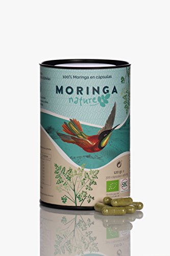 Moringa Ecológica 300 Cápsulas Vegetales