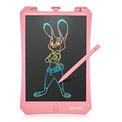 NEWYES Pizarra electrónica 10.5 Pulgadas , Tableta de Escritura LCD, Tablet para Niños 10 Pulgadas (10.5" Rosa)