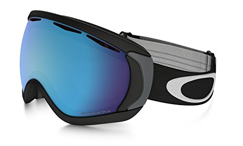 Oakley Canopy Gafas Deportivas, Unisex, Matte Black Blue Lens, 000