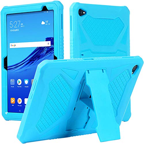 para Heavy Duty Armor Funda para Huawei MediaPad M5 Lite 10 PC y Funda de Silicona para M5 Lite10 BAH2-W19 L09 W09 10.1 Funda para tabletas y Libros electrónicos-Amarillo