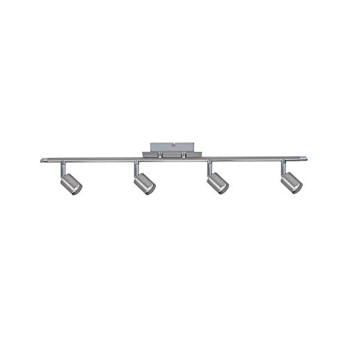 Paulmann 667.09 foco Rail lighting spot Níquel GU10 10 W A++ - Punto de luz (Rail lighting spot, GU10, 10 W, 10 W, 230 V, Níquel) 67.5 x 55 x 10 cm