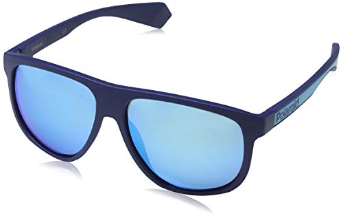 Polaroid PLD 2080/S Gafas de sol, Multicolor (Mtt Blue), 58 para Hombre