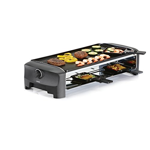 Princess 162840 Teppanyaki Party – Parrilla, Raclette y Plancha Reversible