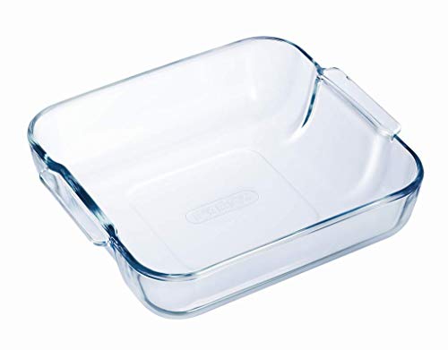 Pyrex Classic 1040741 - Fuente cuadrada, 25 x 21 cm