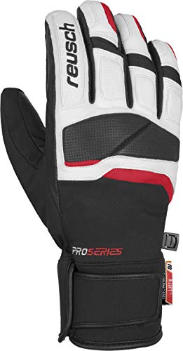 Reusch Mastery - Guantes (Talla 9), Color Negro, Blanco y Rojo