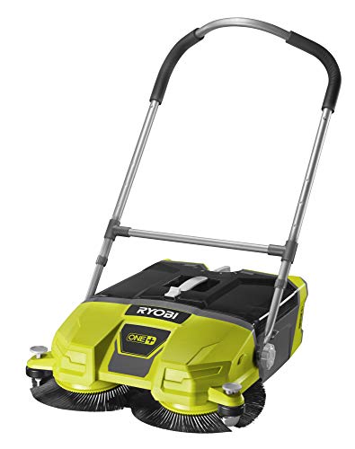 Ryobi 5133004365 - Barredora (18 V, ancho de barreda: 53 cm, interruptor de inclinación, recipiente colector 17 l, sin batería) R18SW3