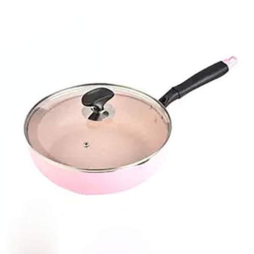 Sartén para El Hogar Sartén Antiadherente Wok Sartén Pequeña Wok Cocina De Inducción Fuego Olla De Cocina Universal Olla De Cocina Uso Doméstico