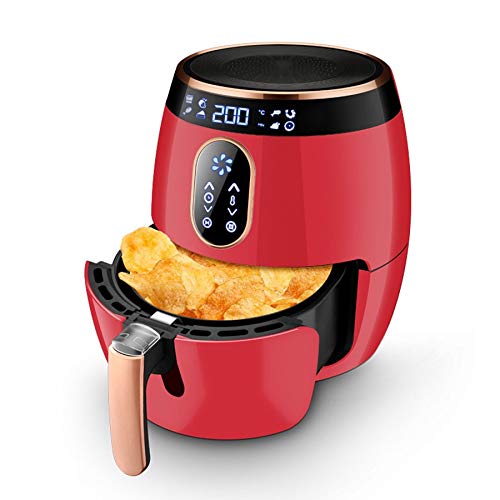 SHUUY Aire Fryer hogar automático de Gran Capacidad Inteligentes Fries n de Humo Fries eléctrica Sartén