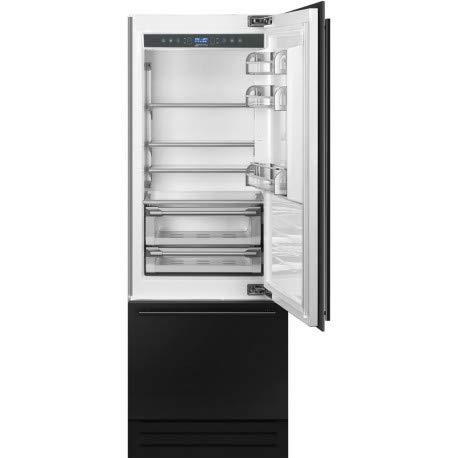 Smeg RI76RSI Integrado 393L A+ Negro nevera - Frigoríficos congeladores (393 L, 16.15 kg/24h, A+, nueva zona compartimento, negro)