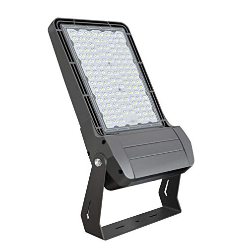 STASUN Foco LED Exterior, Luz de Seguridad Ultra Brillante de 250W 37500lm Iluminación Impermeable IP66 para Área Comercial Estadio Aparcamiento, Luz Diurna de 6000K, CA100-305V