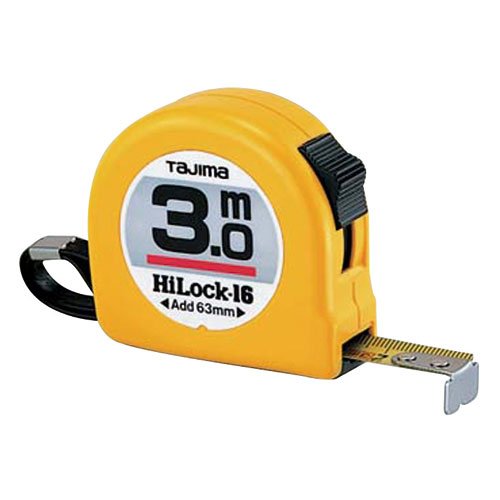 Tajima H6P30MY - Cinta métrica (3 m x 16 mm)