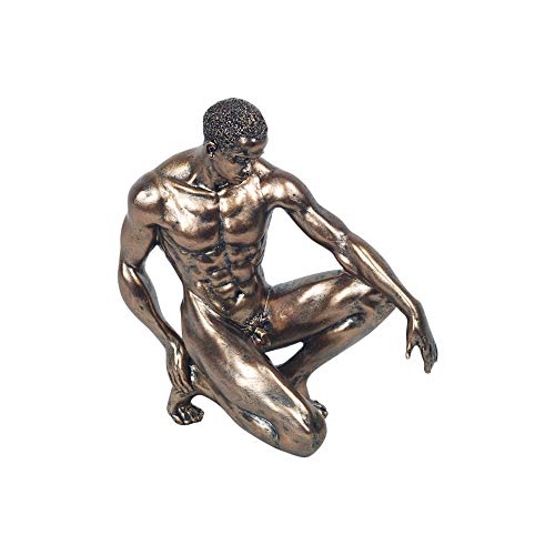 Vidal Regalos Figura Decorativa Clasica Hombre Desnudo Resina 20 cm