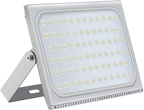 Viugreum 500W LED Foco Exterior de alto brillo, Led Floodlight 50000LM 6500K(Blanco Frio),LED Focos Iluminación de, Iluminación de Exterior para Patios, Caminos, Escaleras, Fábricas,Jardines.