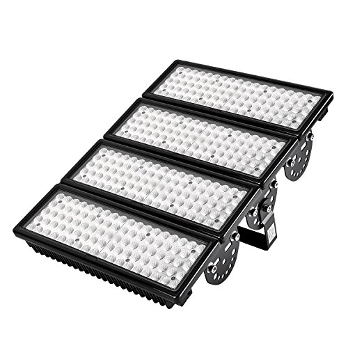 Viugreum Foco Módulo Super Brillante 400W,Focos LED Exterior Impermeable IP67,Reflector Lámpara para Exterior/Interior/Jardín/Patio, SMD2835 3200K Blanco Cálido