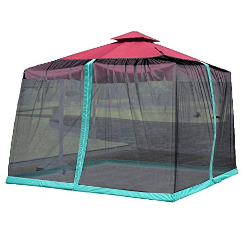 winnerruby - Carpa de repuesto para carpa de techo, cubierta de mosquitera, carpa para patio, baldaquín exterior, fácil de instalar, para patios exteriores (solo cubierta)