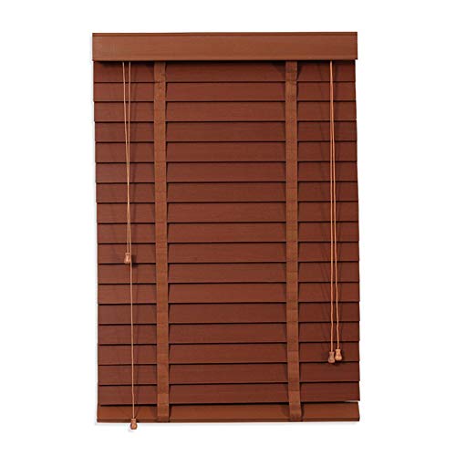 WUFENG Persianas Venecianas Madera Maciza Protector Solar A Prueba De Polvo Romana Ciega Sala Habitación Cortina, 3 Estilos Múltiples Tamaños Personalizable Cortina (Color : B, Tamaño : 160x225cm)