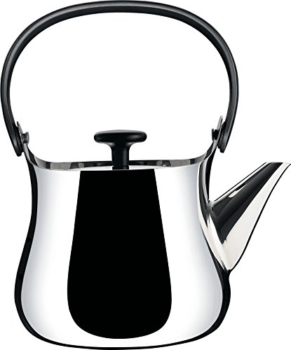 Alessi Cha,Hervidor/Tetera, Acero Inoxidable, Plateado