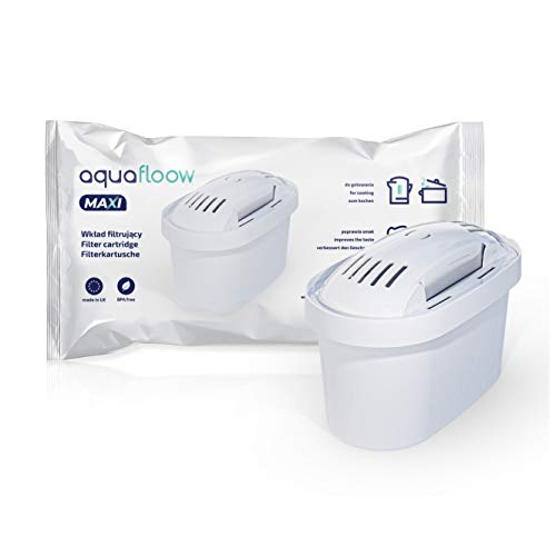 Aquafloow Cartuchos Filtrantes de Agua Compatibles con Brita Maxtra+ Filtros, 15 unidades