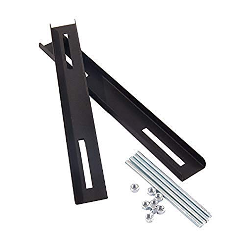 Arregui C-015 Kit de Fijacion para Verjas, Negro