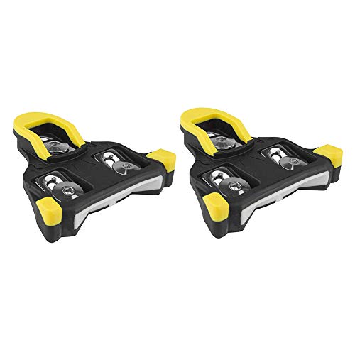 Auplew 1 par de Pedales de Bicicleta Cleat Mountain Bike Cleat Set Brackets Cubre Herramienta de reparación para Bicicleta de Carreras