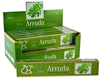 BALAJI INCIENSO ARRUDA 15 GR. X 12 CAJAS = 180 GR.