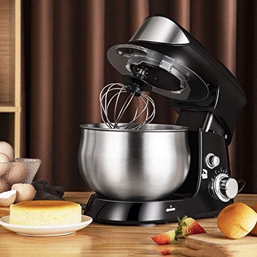 Batidora Amasadora El bicarbonato de batidora de pie batidor de huevos Licuadora 300 W 3,5 litros Rotary cuenco 6 Crema velocidad del mezclador de cocina hornear el pastel de crema de huevo Mini Alime