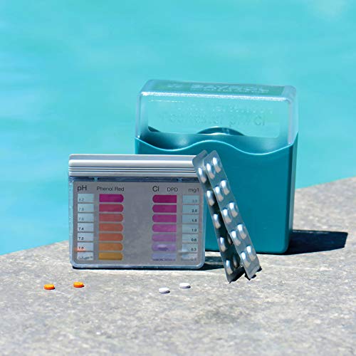 Bayrol PoolTester 287123 - Tabletas para la medición de PH y cloro en piscinas, 2 x 20 tabletas