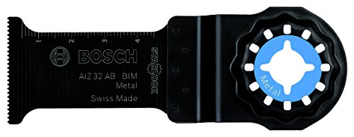 Bosch Starlock - Hoja de sierra de inmersión para metal, AIZ 32 AB, 32 x 50 mm, 5 unidades