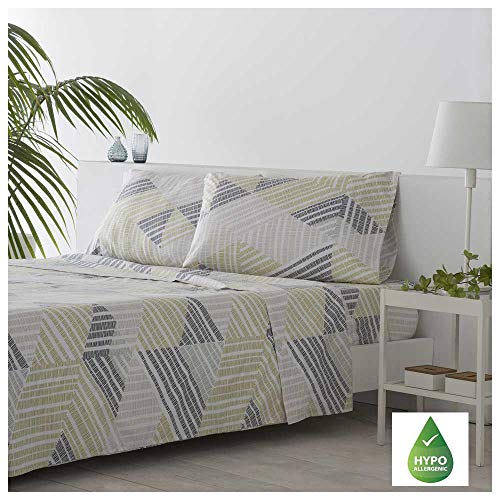 COTTON ARTean Juego de sabanas RODILES Cama de 150 x 190/200. HIPOALERGENICA