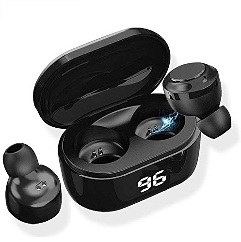 Cuffie Bluetooth 5.0, cuffie Wireless, IPX5 impermeabili, cuffie Sportive Wireless reali, riduzione del rumore Stereo 3D HD, adatte per cuffie Android/Phone/iOS/Huawei