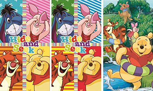 Disney Winnie Pooh - Juego de 3 toallas infantiles (35 x 65 cm)