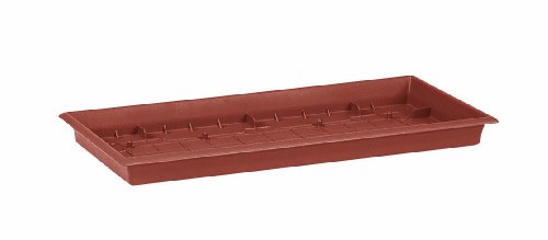 Emsa 504188 Terra Grande - Plato para jardinera (57 x 27 cm), color terracota