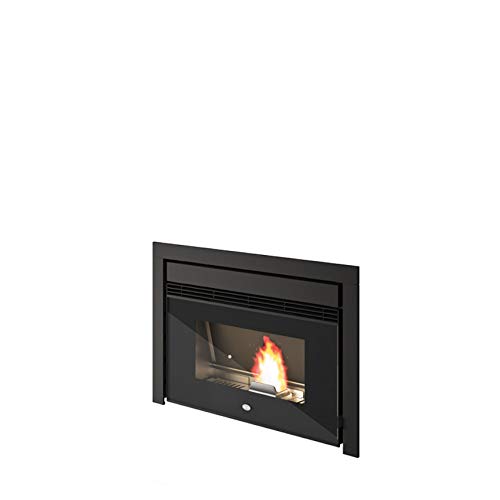 Eva Calor Inserto de pellets Nico 12 kW negro textura - 9016005400