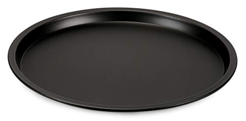 Formegolose 87532FG Molde para pizza, 32 cm, Acero, Negro