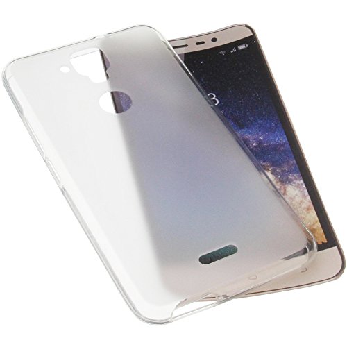 foto-kontor Funda para Hisense F23 Protectora de Goma TPU para móvil Transparente Blanca