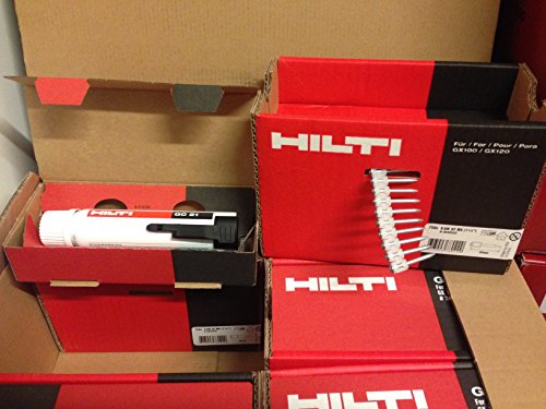 Hilti 750 X-GN 32 MX - Tornillos de clavo con cartucho de gas GC21 - GX 120