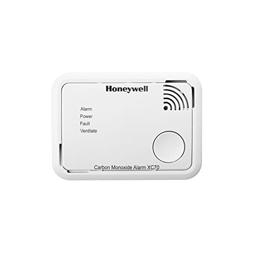 Honeywell Home XC70-ESPT Detector autónomo de CO (batería) color blanco, 106 x 47 x 77 mm