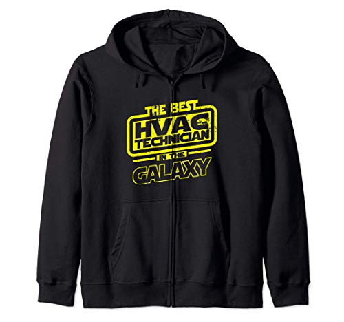 HVAC Technician The Best In The Galaxy Gift Sudadera con Capucha