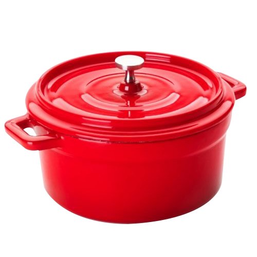 IBILI - Mini COCOTTE Redonda ROJA 13X8 CM