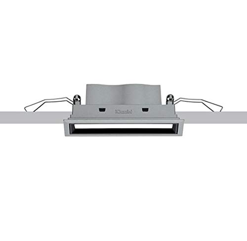 iguzzini n332.0704 – Foco empotrable"Mini láser Blade" – 10 x LEDs 2.1 W 1840lm – gris