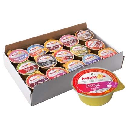 Indalitos - Manteca Colorá - Bandeja 30 Monodosis 25 g