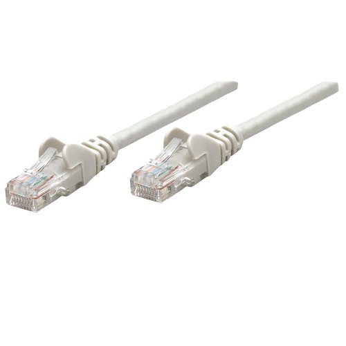 Intellinet Cat5e UTP - Cable de Red (20 m, Cat5e, U/UTP (UTP), RJ-45, RJ-45, Gris)