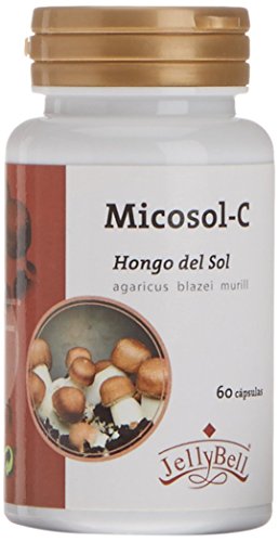 JELLYBELL Micosol C Hongo del Sol, Suplemento de Hierbas - 60 Cápsulas