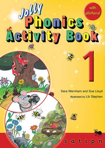 JOLLY PHONICS ACTIVITY BOOK 1: in Precursive Letters (British English edition): Vol. 1