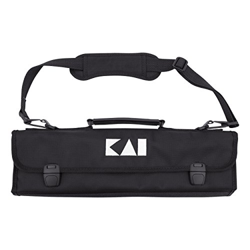 Kai Europe Shun - Estuche para cuchillos, Negro / gris