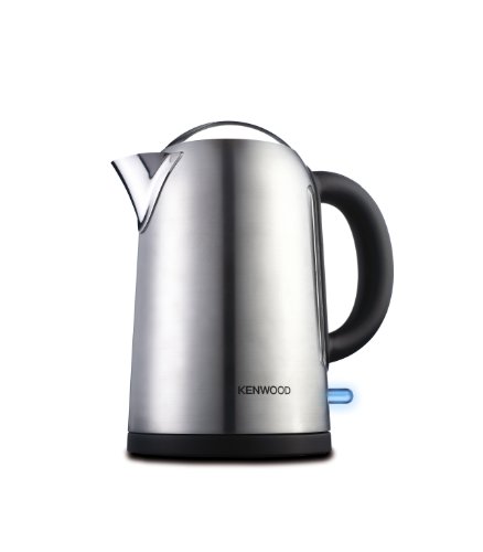 Kenwood SJM110 Hervidor Inalámbrico, 2200 W, 1.6 Litros, Acero Inoxidable, Plateado